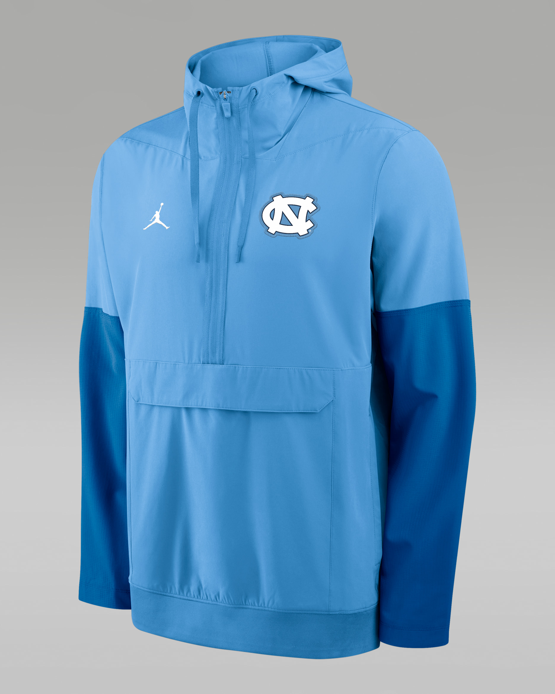 Nike ノースカロライナ大学 フリース ナイロン ジャケット UNC ナイキ North Carolina Anorak Men's Jordan Brand College 1/2-Zip